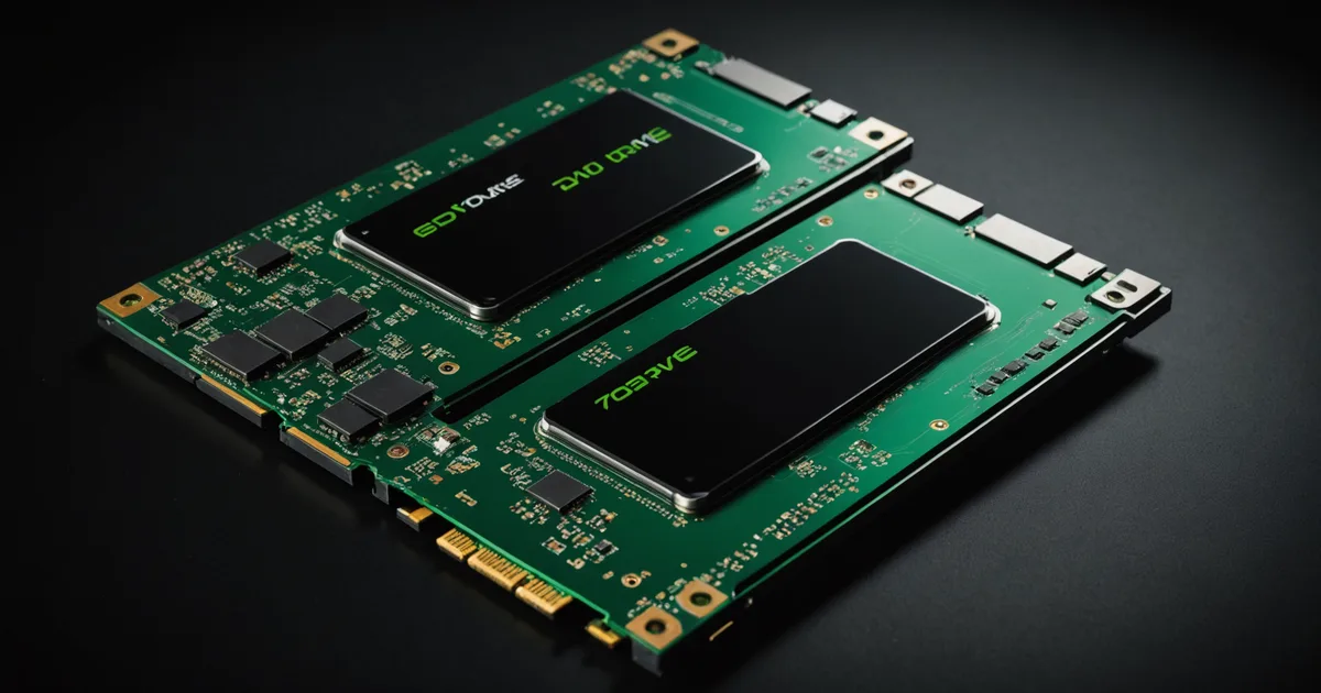 Comparison of NVMe and SATA SSD failure signatures in drive telemetry data